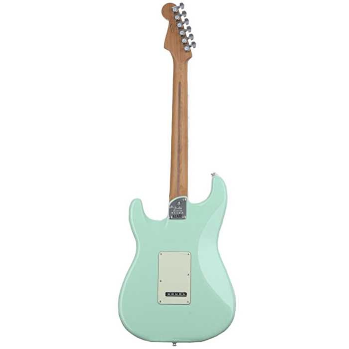 Fender LTD American Ultra Stratocaster Akçaağaç Klavye Surf Green Elektro Gitar